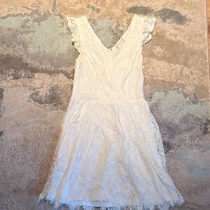 Altar'd State white Lace Dress